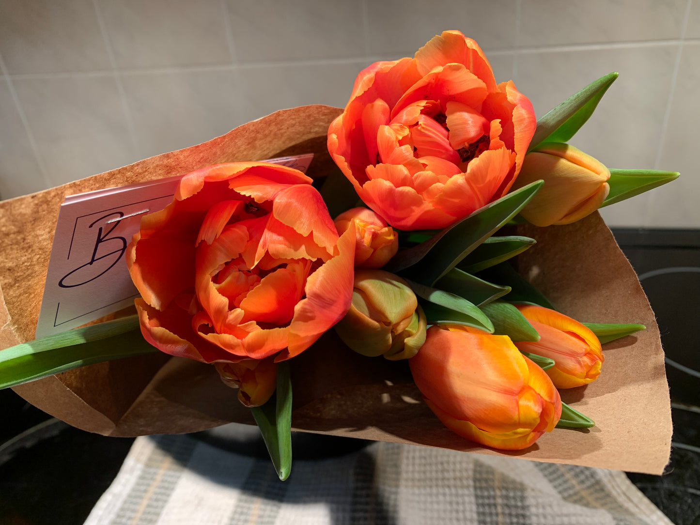 A Perfect Bouquet - the Cutie Tulip Bunch